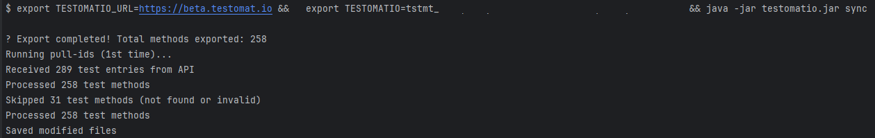 syncRunResul image